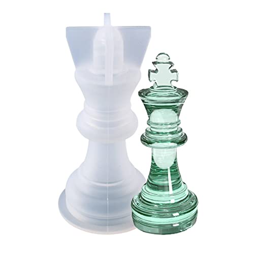 3D-Schachfiguren-Silikonform for Epoxidharz, Schmuck, Heimdekoration, Gussform 3D-Schachfiguren-Silikonform for Epoxidharz, Schmuck, Heimdekoration, Gussform von WMFASBAG