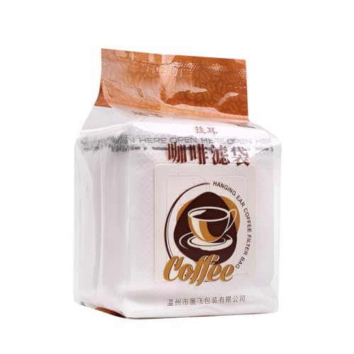 50 Stück Kaffeefilter-Papiertüten mit hängendem Ohr, Einweg-Tropfkaffeetassen-Filtertüten for Büro, Reisen, Tee, Kaffeebeutel, tragbares Zubehör 50 Stück Kaffeefilter-Papiertüten mit hängendem Ohr, Einweg-Tropfkaffeetassen-Filtertüten for Büro, Reisen, Tee, Kaffeebeutel, tragbares Zubehör von WMFASBAG