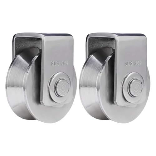 WMFASBAG 2pcs Rillenrad Wheel -V -Typ Rollenrolle Edelstahl -Tor Rollblätterrad Wenigstrecke Maxe Last 660 lbs for mechanischen Wagen WMFASBAG 2pcs Rillenrad Wheel -V -Typ Rollenrolle Edelstahl -Tor Rollblätterrad Wenigstrecke Maxe Last 660 lbs for mechanischen Wagen von WMFASBAG