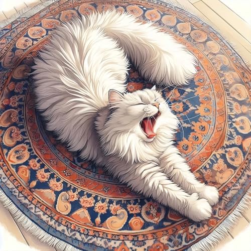 WMFASBAG 5d DIY Vollrunde Bohrer Diamant Malerei Cat Kit Home Decor Art 40x40 cm WMFASBAG 5d DIY Vollrunde Bohrer Diamant Malerei Cat Kit Home Decor Art 40x40 cm von WMFASBAG