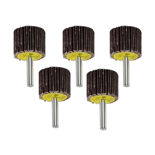 WMYDNXXT 5 stücke 16-40mm 80Grit Schleifen Klappe Rad Disc Schleif Schleifen Rad Schleifpapier Gravur Abschrägung Anfasen Werkzeuge Schleif werkzeug(40mm) von WMYDNXXT