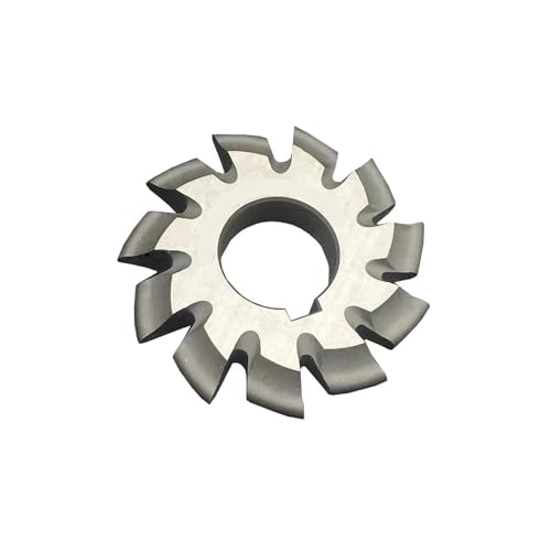 WMYDNXXT HSS-Zahnradfräser HSS-Scheibenzahnradfräser M0,5-M12, Eingriffswinkel 20 Grad Nr. 1-Nr. 8 for CNC-Zahnradfräser(No.8,M12) von WMYDNXXT