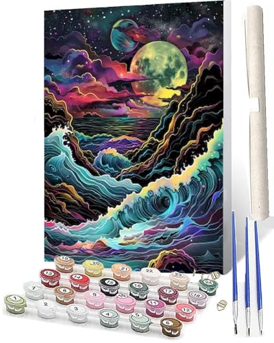 WMZPOY Malen Nach Zahlen ErwachseneMalen Nach Zahlen Mit Pinseln und Acrylfarbe Bunte Landschaft 074 DIY Set Basteln Erwachsene mit Pinseln und Acrylfarben für Home Decor40x50cm WMZPOY Malen Nach Zahlen ErwachseneMalen Nach Zahlen Mit Pinseln und Acrylfarbe Bunte Landschaft 074 DIY Set Basteln Erwachsene mit Pinseln und Acrylfarben für Home Decor40x50cm von WMZPOY