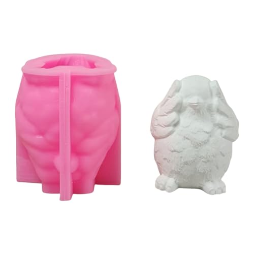 3D Vogel Statue Silikonformen Für Kerzenseife Trökkuchen Fondant Gipsdekoration Epoxidharz Silikonformen von WNXGNHO