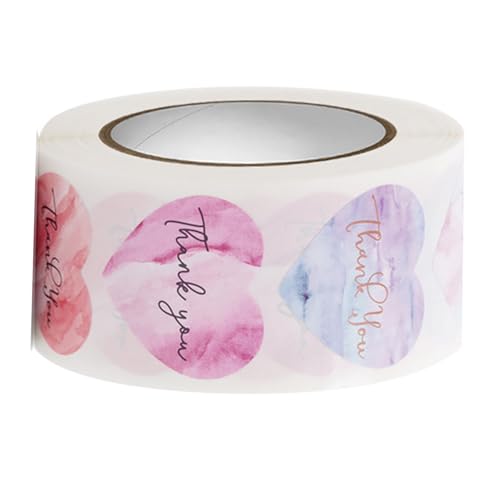 500COUNts Heart Form Danke Beschriftungen 1 Zoll Herzsiegelaufkleber Vielen Dank Aufkleber Für Hochzeit Valentines Verpackung 500COUNts Heart Form Danke Beschriftungen 1 Zoll Herzsiegelaufkleber Vielen Dank Aufkleber Für Hochzeit Valentines Verpackung von WNXGNHO