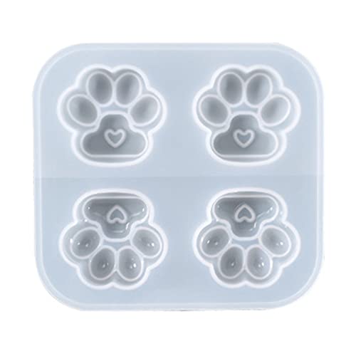 Glänzende Glänzende Silikonharzformen Für Katzenpfoten Silikonform Schlüsselbund Anhänger Schmuck Epoxidharz Crafting Formen Glänzende Glänzende Silikonharzformen Für Katzenpfoten Silikonform Schlüsselbund Anhänger Schmuck Epoxidharz Crafting Formen von WNXGNHO