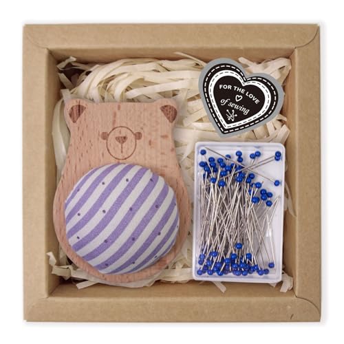 WNXGNHO Nadelstifthalter Mit 100 Teiligen Quilting Positioniernadelholzstiftkissen Mit 38 Mm Schnittstift Zum Nähen Von Anspeisern WNXGNHO Nadelstifthalter Mit 100 Teiligen Quilting Positioniernadelholzstiftkissen Mit 38 Mm Schnittstift Zum Nähen Von Anspeisern von WNXGNHO