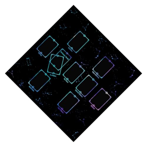 WNXGNHO Quadratische Tischdecke Tarot Altars Tuch Brettspiel Pad Astrologische Orakel Tischdecken Kartenmatte Wahrsagerei Tischdecke WNXGNHO Quadratische Tischdecke Tarot Altars Tuch Brettspiel Pad Astrologische Orakel Tischdecken Kartenmatte Wahrsagerei Tischdecke von WNXGNHO