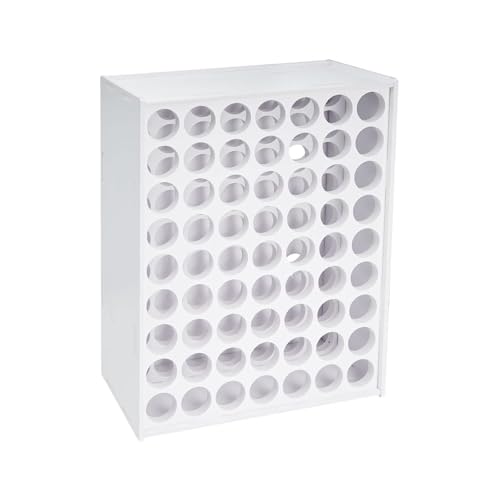WNXGNHO Vertikaler Lackflaschenhalter Praktischer Lackregal 49/63 Loch Organisatoren Für Bastelfarbenflaschen Raumsparend WNXGNHO Vertikaler Lackflaschenhalter Praktischer Lackregal 49/63 Loch Organisatoren Für Bastelfarbenflaschen Raumsparend von WNXGNHO