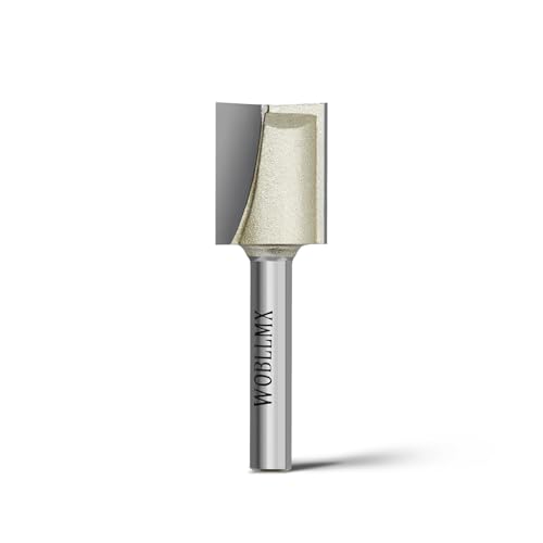 WOBLLMX 6mm Schaft Bodenreinigung Fräser,Ø19mm,Arbeitslänge 17mm,Hartmetall Klinge Fräser langlebig und scharf für Holzbearbeitungswerkzeug Bit WOBLLMX 6mm Schaft Bodenreinigung Fräser,Ø19mm,Arbeitslänge 17mm,Hartmetall Klinge Fräser langlebig und scharf für Holzbearbeitungswerkzeug Bit von WOBLLMX