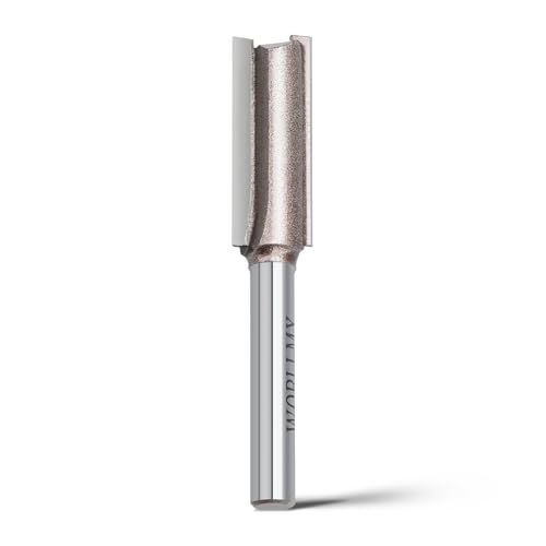 WOBLLMX 6mm Schaft Bündigfräser,Ø5mm Arbeitslänge 13mm,Hartmetall Klinge Handlich,langlebig und scharf für Holzbearbeitung DIY zu Hause von WOBLLMX