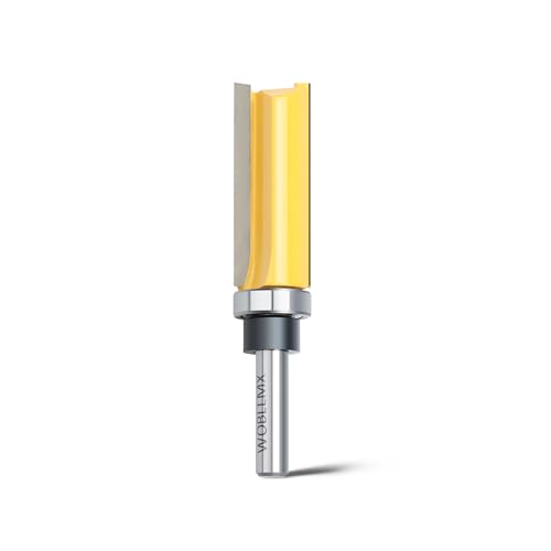 WOBLLMX 8mm Schaft Bündigfräser,Ø15.8mm,Arbeitslänge 50mm,mit Kugellager Hartmetall Klinge Handlich,langlebig und scharf für Holzbearbeitung DIY zu Hause WOBLLMX 8mm Schaft Bündigfräser,Ø15.8mm,Arbeitslänge 50mm,mit Kugellager Hartmetall Klinge Handlich,langlebig und scharf für Holzbearbeitung DIY zu Hause von WOBLLMX