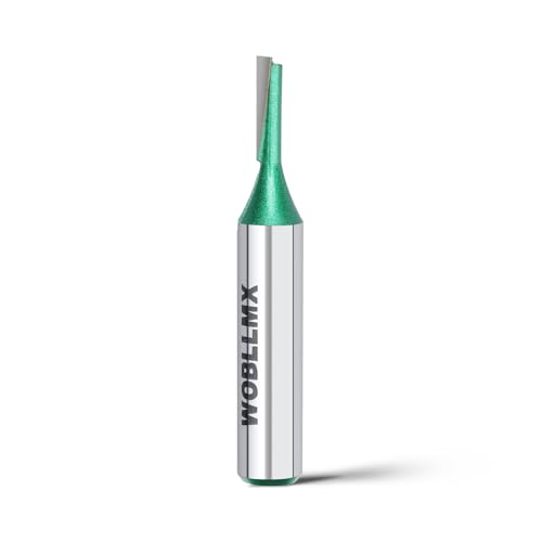 WOBLLMX 8mm Schaft Bündigfräser,Ø4mm Arbeitslänge 20mm,Hartmetall Klinge Handlich,langlebig und scharf für CNC Schaftfräser für Dichteplatte Massivholz WOBLLMX 8mm Schaft Bündigfräser,Ø4mm Arbeitslänge 20mm,Hartmetall Klinge Handlich,langlebig und scharf für CNC Schaftfräser für Dichteplatte Massivholz von WOBLLMX