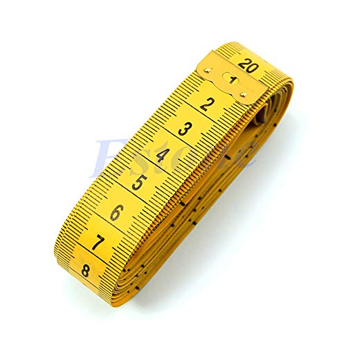 WOEIFGV Maßband für Schneiderinnen, Nähen, Diät-Erkennung, Stofflineal, 304,8 cm lang, PVC, 300 cm Zentimeterskala auf der Rückseite, 300 x 1,9 cm, 1 Stück WOEIFGV Maßband für Schneiderinnen, Nähen, Diät-Erkennung, Stofflineal, 304,8 cm lang, PVC, 300 cm Zentimeterskala auf der Rückseite, 300 x 1,9 cm, 1 Stück von WOEIFGV