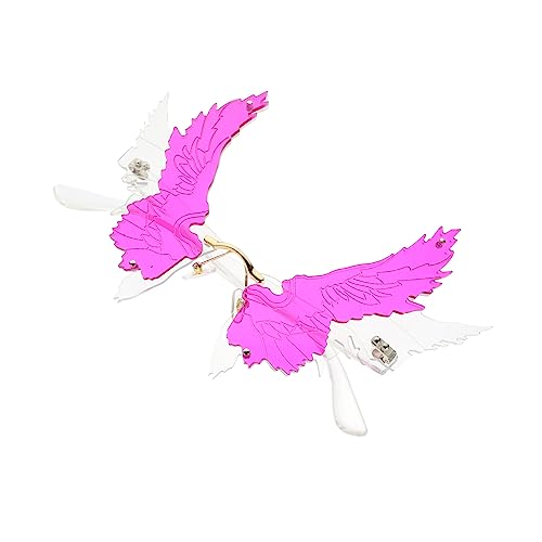 WOFASHPURET 1 Paar Sonnenbrille Gläser Polarisiert Männer Partybrille Retro -brille Kostümbrille Brille in Flügelform Lustige Brille Urlaubsparty-brille Brillen Abs Violett WOFASHPURET 1 Paar Sonnenbrille Gläser Polarisiert Männer Partybrille Retro -brille Kostümbrille Brille in Flügelform Lustige Brille Urlaubsparty-brille Brillen Abs Violett von WOFASHPURET