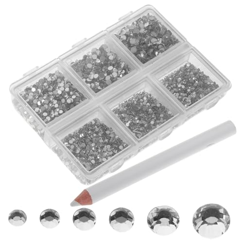 WOFASHPURET 1 Satz Nail Art Strasssteine Flache Kristallrhinestones mit Pen für Diy Nageldesigns Multifunktionale Dekorationen für Kunstnägel Handyhüllen und Bastelprojekte und Langlebig WOFASHPURET 1 Satz Nail Art Strasssteine Flache Kristallrhinestones mit Pen für Diy Nageldesigns Multifunktionale Dekorationen für Kunstnägel Handyhüllen und Bastelprojekte und Langlebig von WOFASHPURET