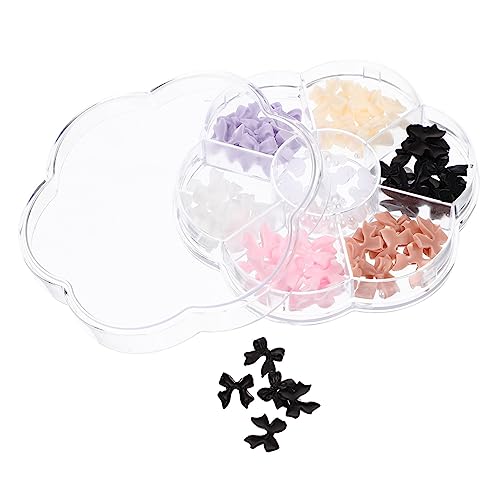 WOFASHPURET 1 Schachtel Nail Charms Set mit Schleifen Design und Perlen DIY Nagelkunst Dekoration für Kreative Maniküre Bunte Perlen für Besondere Anlässe WOFASHPURET 1 Schachtel Nail Charms Set mit Schleifen Design und Perlen DIY Nagelkunst Dekoration für Kreative Maniküre Bunte Perlen für Besondere Anlässe von WOFASHPURET