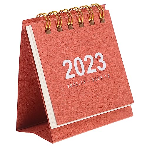 WOFASHPURET 1 Stück 2023 Kalender Lehrerplaner Studienjahr 2022 Planer 2022 Wand Mini Stehen 2022 Schreibtisch Schreibtischaufsatz Schreibtisch Staffelei Wohnkultur Zubehör Papier Büro von WOFASHPURET