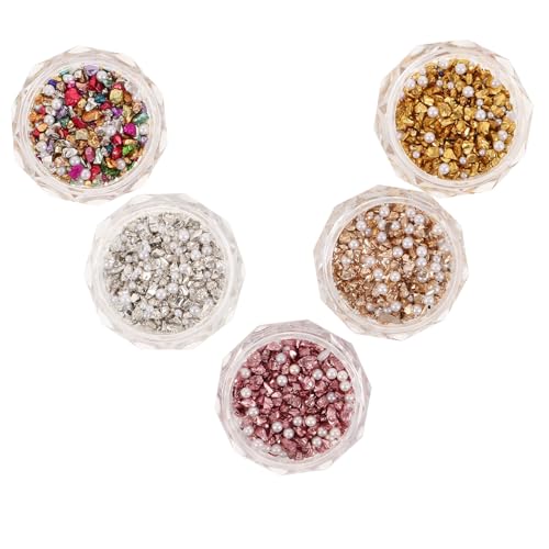 WOFASHPURET 10 Kartons Nagelsteine Irregulär Mehrfarbig Strahlende Rhinestones mit Mini-perlen Schonend Vielseitig für DIY Nagelkunst Maniküre Zubehör für Frauen WOFASHPURET 10 Kartons Nagelsteine Irregulär Mehrfarbig Strahlende Rhinestones mit Mini-perlen Schonend Vielseitig für DIY Nagelkunst Maniküre Zubehör für Frauen von WOFASHPURET
