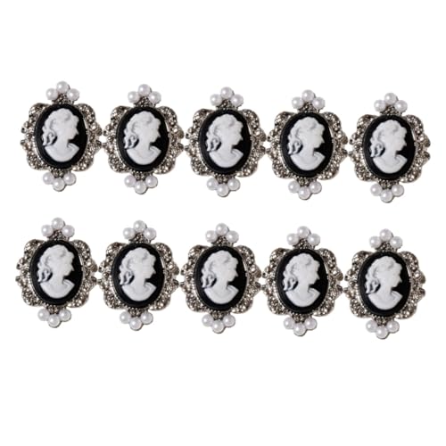 WOFASHPURET 10 Stück Teiliges Barock Vintage Nagelsticker mit Perlen und Metallischen Akzenten Selbstklebende Nageldekoration für Kreative Maniküre für Nagelstudios und DIY Nailart WOFASHPURET 10 Stück Teiliges Barock Vintage Nagelsticker mit Perlen und Metallischen Akzenten Selbstklebende Nageldekoration für Kreative Maniküre für Nagelstudios und DIY Nailart von WOFASHPURET