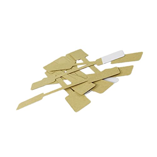 WOFASHPURET 100Blätter Selbstklebende Kraftpapier Preisschilder Quadratische Anhänger für Schmuck Kleidung und Accessoires Design WOFASHPURET 100Blätter Selbstklebende Kraftpapier Preisschilder Quadratische Anhänger für Schmuck Kleidung und Accessoires Design von WOFASHPURET