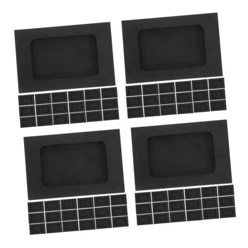 WOFASHPURET 120 Stck. Blanko Versandtaschen mit Transparentem Sichtfenster Selbstklebend Klappe für Einfache Handhabung Vielseitig für Postkarten Fotos Geschäftskarten Geldscheine und von WOFASHPURET