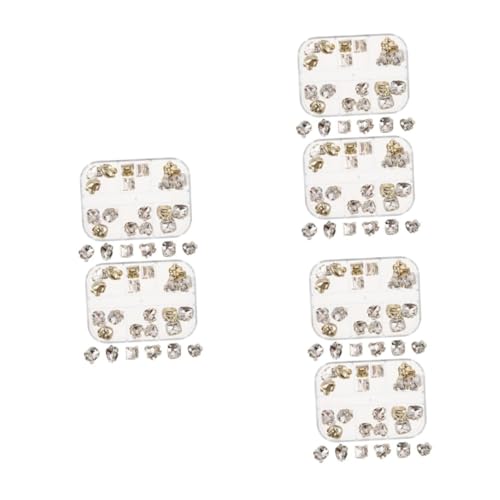 WOFASHPURET 144 Stk. Teiliges Nagelkunst Strasssteine Transparent Glas Flatback Charms für DIY Nagelkunst Basteln Schmuckgestaltung Hochzeit Party und Alltag WOFASHPURET 144 Stk. Teiliges Nagelkunst Strasssteine Transparent Glas Flatback Charms für DIY Nagelkunst Basteln Schmuckgestaltung Hochzeit Party und Alltag von WOFASHPURET