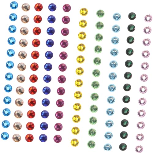 WOFASHPURET 1440 Stück Teiliges Nail Charms Flache Rückseite Strasssteine Bunte Maniküre Dekorationen für DIY Nailart Sichere Langlebige Nageldekorationen für Nägel Handy und Bastelprojekte WOFASHPURET 1440 Stück Teiliges Nail Charms Flache Rückseite Strasssteine Bunte Maniküre Dekorationen für DIY Nailart Sichere Langlebige Nageldekorationen für Nägel Handy und Bastelprojekte von WOFASHPURET