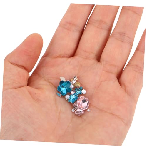 WOFASHPURET 2 Sätze Glitter Nail Jewels Flatback Resin Rhinestones Nail Art Charms in Rosa und Blau für DIY Maniküre Nagel Dekorationen für Frauen und Mädchen WOFASHPURET 2 Sätze Glitter Nail Jewels Flatback Resin Rhinestones Nail Art Charms in Rosa und Blau für DIY Maniküre Nagel Dekorationen für Frauen und Mädchen von WOFASHPURET