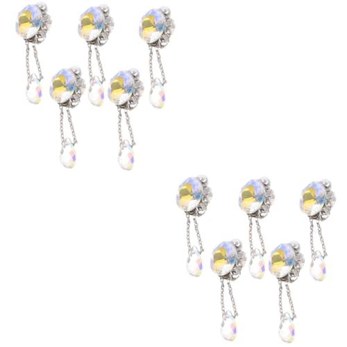 WOFASHPURET 2 Sätze Teiliges Nail Art Dekoration Maniküre Zubehör Mit Strasssteinen Für Diy Fingernagel Design Und Charms Für Maniküre Schmuck Für Bastelprojekte 5 Stück * 2 WOFASHPURET 2 Sätze Teiliges Nail Art Dekoration Maniküre Zubehör Mit Strasssteinen Für Diy Fingernagel Design Und Charms Für Maniküre Schmuck Für Bastelprojekte 5 Stück * 2 von WOFASHPURET