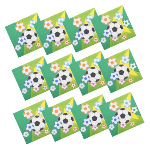 WOFASHPURET 20 Stück Sportgeschirr Fußballservietten für Party Fußballdekorationen für Partys Fußball Geburtstag Fußballparty liefert Fußballparty Servietten Fußball-Bankettdekorationen Papier WOFASHPURET 20 Stück Sportgeschirr Fußballservietten für Party Fußballdekorationen für Partys Fußball Geburtstag Fußballparty liefert Fußballparty Servietten Fußball-Bankettdekorationen Papier von WOFASHPURET