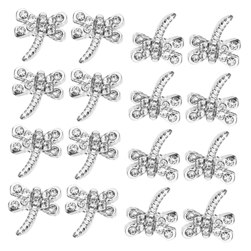 WOFASHPURET 20 Stück Teiliges Dragonfly Nail Charms aus Langlebigem Strass für DIY Nageldesign Glänzende und Kunstnägel Funkelnde Nageldekoration für Finger und Fußnägel WOFASHPURET 20 Stück Teiliges Dragonfly Nail Charms aus Langlebigem Strass für DIY Nageldesign Glänzende und Kunstnägel Funkelnde Nageldekoration für Finger und Fußnägel von WOFASHPURET