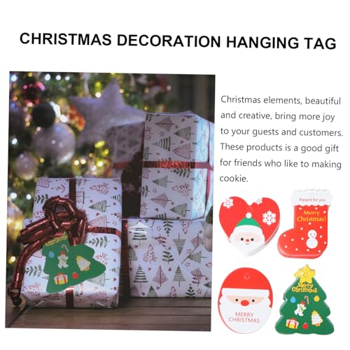 WOFASHPURET 200 Stück Teiliges Weihnachtsanhänger aus Kraftpapier mit Bunten Cartoon Motiven Robuste Geschenkanhänger für Weihnachtsbaum Geschenkverpackung und Festtagsdeko Leichte Langlebige WOFASHPURET 200 Stück Teiliges Weihnachtsanhänger aus Kraftpapier mit Bunten Cartoon Motiven Robuste Geschenkanhänger für Weihnachtsbaum Geschenkverpackung und Festtagsdeko Leichte Langlebige von WOFASHPURET