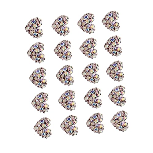 WOFASHPURET 20Stücke Nagelaufkleber Glitzernde Nail Art Charms für DIY Nageldesign Selbstklebend und Vielseitig für Nagelkunst und Persönliche Dekoration WOFASHPURET 20Stücke Nagelaufkleber Glitzernde Nail Art Charms für DIY Nageldesign Selbstklebend und Vielseitig für Nagelkunst und Persönliche Dekoration von WOFASHPURET