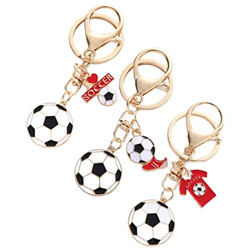 WOFASHPURET 3 Stück Schlüsselanhänger Mit Fußballanhänger Sachen Sport Led Kind Thematisiert Bot Schlüsselbund Zubehör Jungs Mini Party Fußball-schlüsselanhänger Zinklegierung WOFASHPURET 3 Stück Schlüsselanhänger Mit Fußballanhänger Sachen Sport Led Kind Thematisiert Bot Schlüsselbund Zubehör Jungs Mini Party Fußball-schlüsselanhänger Zinklegierung von WOFASHPURET