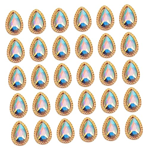 WOFASHPURET 30 Stück Nagelkunst Aufkleber Strasssteine Nail Art Dekoration für DIY Handwerk für Anfänger und Profis für Besondere Anlässe WOFASHPURET 30 Stück Nagelkunst Aufkleber Strasssteine Nail Art Dekoration für DIY Handwerk für Anfänger und Profis für Besondere Anlässe von WOFASHPURET