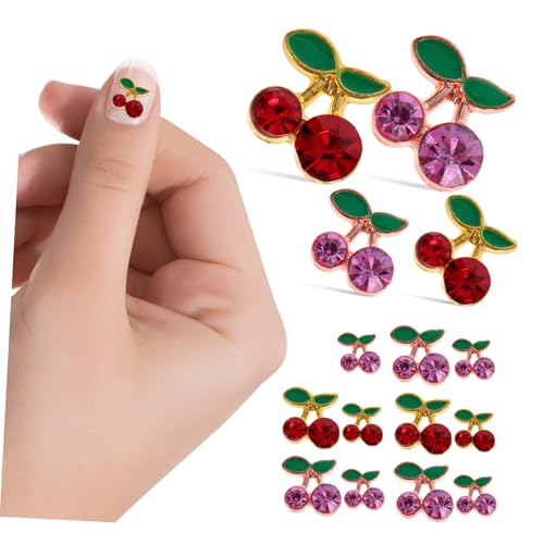 WOFASHPURET 32 Stück Teiliges Nagelschmuck mit Roten und Goldenen Kirsch Nail Charms Nagelkunst Dekorationen aus Langlebiger Geeignet für Natürliche und Künstliche Nägel DIY Nail Art Zubehör WOFASHPURET 32 Stück Teiliges Nagelschmuck mit Roten und Goldenen Kirsch Nail Charms Nagelkunst Dekorationen aus Langlebiger Geeignet für Natürliche und Künstliche Nägel DIY Nail Art Zubehör von WOFASHPURET