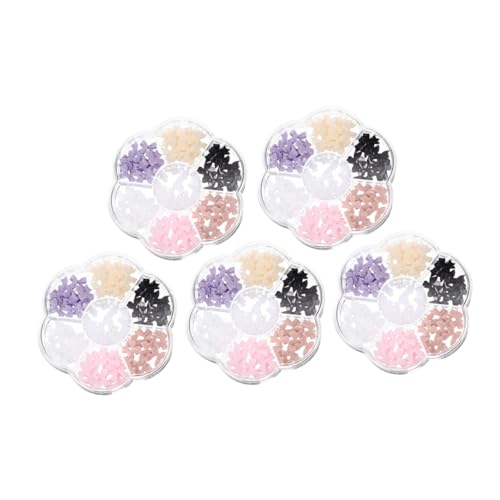WOFASHPURET 5 Kartons Schleifen Nagelverzierung aus Resin Flach Rückseite Diy Nail Art Zubehör für Frauen Mädchen Nagelornamente Hochzeit Party Alltag WOFASHPURET 5 Kartons Schleifen Nagelverzierung aus Resin Flach Rückseite Diy Nail Art Zubehör für Frauen Mädchen Nagelornamente Hochzeit Party Alltag von WOFASHPURET