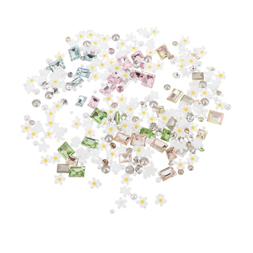 WOFASHPURET 5Er-Pack Nagel Schmuck mit Perlen und Strasssteinen Bunte Farben für Diy Nail Art Einfache Anwendung für Alltag und Party Vielseitige Nageldekorationen WOFASHPURET 5Er-Pack Nagel Schmuck mit Perlen und Strasssteinen Bunte Farben für Diy Nail Art Einfache Anwendung für Alltag und Party Vielseitige Nageldekorationen von WOFASHPURET