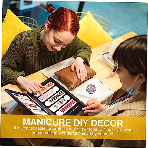 WOFASHPURET 6 Boxen Weihnachts Nagelkunst Charms aus Hochwertiger Kreative Nail Art Dekorationen für Diy Maniküre Vielseitige Xmas Nail Decors Nagelschmuck Box von WOFASHPURET
