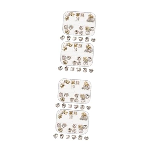 WOFASHPURET 96 Teiliges Nail Glass Rhinestones Transparent Flachrückige Strasssteine für DIY Nail Art Schmuckdekorationen Vielseitig Einsetzbar für Hochzeiten Partys und Täglich Art WOFASHPURET 96 Teiliges Nail Glass Rhinestones Transparent Flachrückige Strasssteine für DIY Nail Art Schmuckdekorationen Vielseitig Einsetzbar für Hochzeiten Partys und Täglich Art von WOFASHPURET