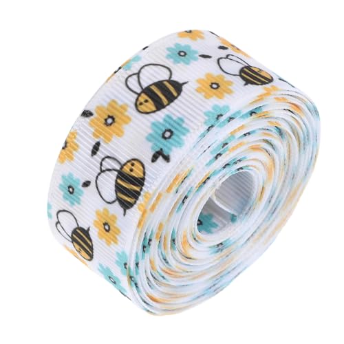WOFASHPURET Bienenband Vintage Blumenvogelband Geschenkband Partyband Kartenband Blumendruckband Kranzband Bienendekorative Band Brautband Blumenband Band Für Babyparty Bugdruckband Polyester WOFASHPURET Bienenband Vintage Blumenvogelband Geschenkband Partyband Kartenband Blumendruckband Kranzband Bienendekorative Band Brautband Blumenband Band Für Babyparty Bugdruckband Polyester von WOFASHPURET