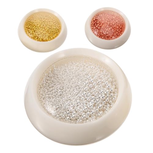 WOFASHPURET Dekorative Stahlkugeln für Nail Art Schachteln Manikürezubehör Roségold und DIY Nageldekoration für Designs und Nagelkunst WOFASHPURET Dekorative Stahlkugeln für Nail Art Schachteln Manikürezubehör Roségold und DIY Nageldekoration für Designs und Nagelkunst von WOFASHPURET