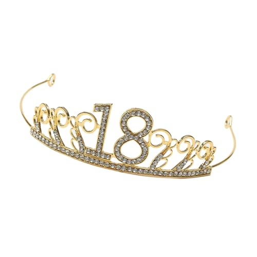 WOFASHPURET Goldene Kristallkrone Kuchen Deko Tiara Krone für Torten Wunderschöne Backdeko für Feierlichkeiten Langlebiges und Charmantes Design für Besondere Anlässe WOFASHPURET Goldene Kristallkrone Kuchen Deko Tiara Krone für Torten Wunderschöne Backdeko für Feierlichkeiten Langlebiges und Charmantes Design für Besondere Anlässe von WOFASHPURET