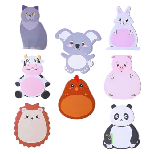 WOFASHPURET Kawaii Tier Notizblöcke Selbstklebende Tier Memo Pads Niedliche Haftnotizen für Schule und Büro Vielseitige Anwendung Repositionierbar WOFASHPURET Kawaii Tier Notizblöcke Selbstklebende Tier Memo Pads Niedliche Haftnotizen für Schule und Büro Vielseitige Anwendung Repositionierbar von WOFASHPURET