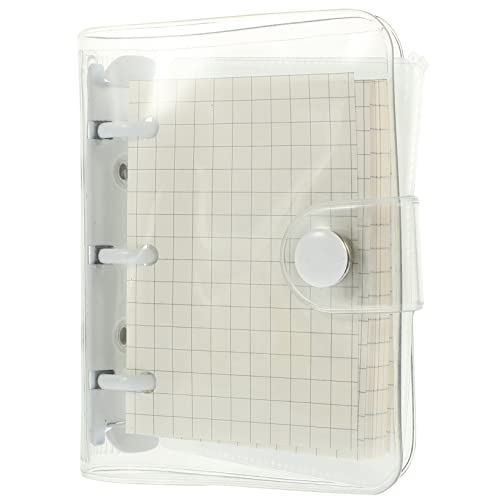 WOFASHPURET Mini Transparentes Ring Notizbuch Mehrzweck Notepad mit Hochwertigem für Tagebuch Wochenplanung und Notizen für Schule und Büro WOFASHPURET Mini Transparentes Ring Notizbuch Mehrzweck Notepad mit Hochwertigem für Tagebuch Wochenplanung und Notizen für Schule und Büro von WOFASHPURET