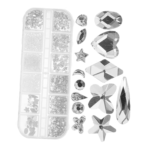 WOFASHPURET Nagelkunst Edelsteine Maniküre Charms Langlebige Nagelanhänger für Nageldekoration für Hochzeiten Geburtstage und Besondere Anlässe von WOFASHPURET