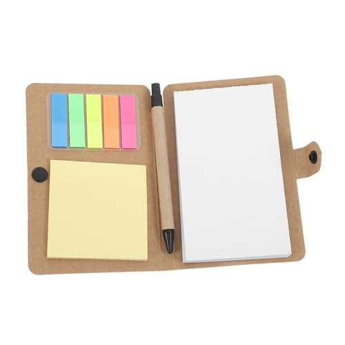 WOFASHPURET Notizbuch mit Stift und Lesezeichen Multifunktionales Journal für Büro und Schule Robuste Seiten Modernem Design Tragbar für Unterwegs Braunes Kraftpapier WOFASHPURET Notizbuch mit Stift und Lesezeichen Multifunktionales Journal für Büro und Schule Robuste Seiten Modernem Design Tragbar für Unterwegs Braunes Kraftpapier von WOFASHPURET