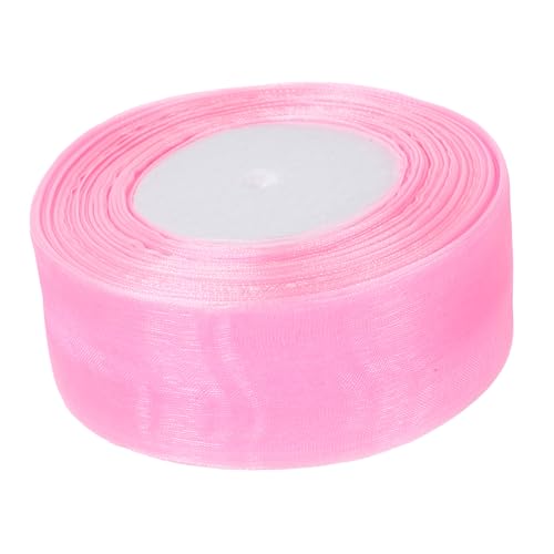 WOFASHPURET Sheer Organza Chiffon Ribbon für Diy Hochzeitsdekoration Geschenkbänder und Bastelprojekte Rosé für Besondere Anlässe WOFASHPURET Sheer Organza Chiffon Ribbon für Diy Hochzeitsdekoration Geschenkbänder und Bastelprojekte Rosé für Besondere Anlässe von WOFASHPURET
