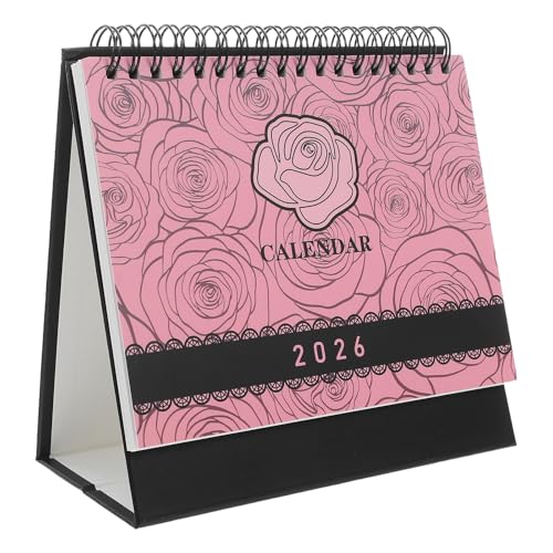 WOFASHPURET Tischkalender 2026, Planer, Notizblock für Zuhause und Büro, Abreißseiten, Monatskalender für die Tischdekoration im Homeoffice von WOFASHPURET